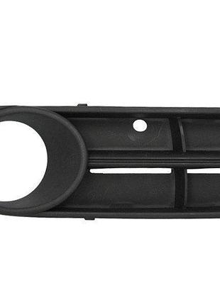 Решетка бампера skoda fabia/roomster 2007-2010, кроме rs, с отв. п/тум., левая, avtm, 5j08536659b9, 6408 911-p