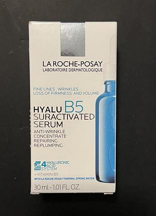 Зволожувальна антивікова сироватка la roche-posay hyalu b5 suractivated serum, 30 мл