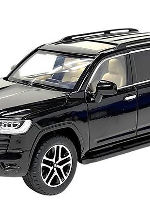 Автомодель km08222 toyota land cruiser (черный, 1:24)