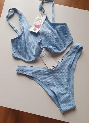 Купальник hunkemoller scallop arctic paradise