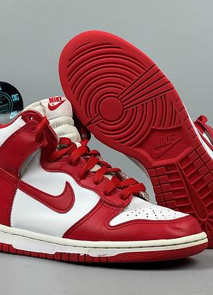 Nike dunk high кеды кеди кроссовки кросівки обувь взуття шкіра черевики демисезон ботинки кожа классика блейзер найк sb данки