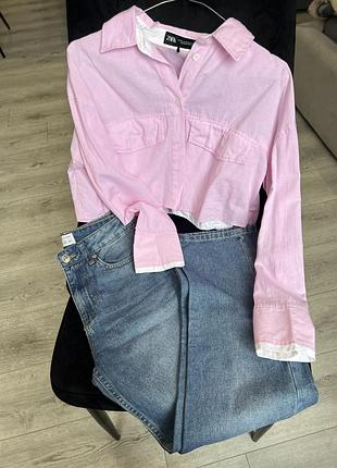 Сорочка і джинси zara
