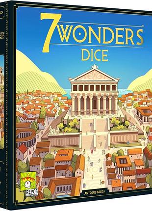 Настольная стратегическая игра 7 wonders dice (repos production) – игра с кубиками, 2-7 игроков