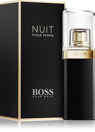 Hugo boss nuit pour femme парфюмированная вода 75мл