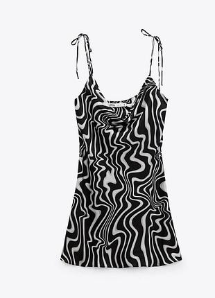 Zara мини платье 2