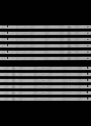 Led підсвітка tv 55" hl-00550a28-0701l-02 hl-00550a28-0801r-02 cs55d15l-zc21a-05 cs55d15r-zc21a-05 dt0-5517l/r00-0h 12шт.