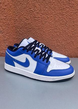 Оригінальні культові чоловічі кросівки nike air jordan 1 low 44-45 розмір 28.5-29 см