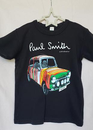 Детская футболка paul smith london (mini cooper / фирменная полоска), 146-152 см