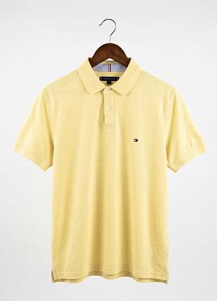 Поло tommy hilfiger core 1985 polo оригінал m-l жовте