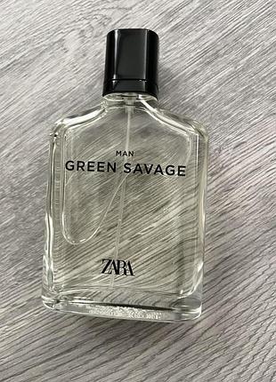 Чоловічі духи zara green savage 90мл