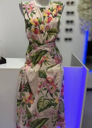 Витончена сукня міді від бренду h&m