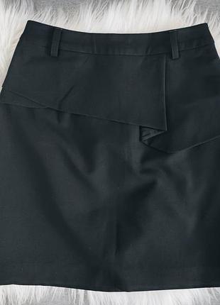 Шикарная классическая черная юбка карандаш zara h&amp;m