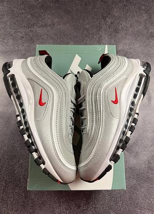 🛍 nike air max 97 grey red