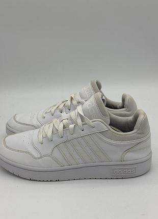 Білі кросівки adidas hoops 3.0 розмір 39,5 устідка 24,5 -25см