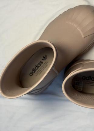 Жіночі гумові чоботи низькі adidas adifom sst