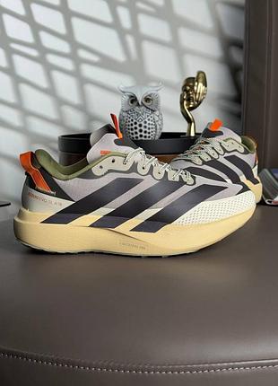 Мужские кроссовки adidas adizero evo sl atr taupe beige orange