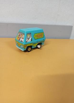 Машинка фургон scooby-doo mystery machine, который открывается