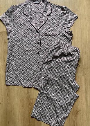Жіноча піжама кофта і штани розмір xl m&s