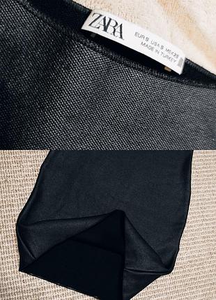 Еластична міні сукня zara 8