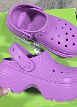 Сабо на платформе crocs storm w6-36/37