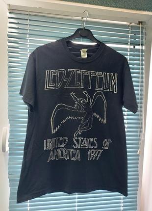 Футболка бавовняна (мерч) led-zeppelin (gildan) l