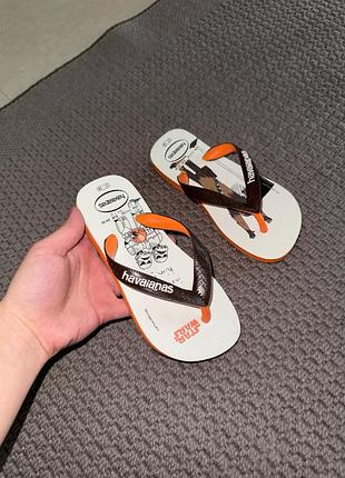 Havaianas star wars дитячі вʼятнамки вʼєтнамки на хлопчика шльопанці