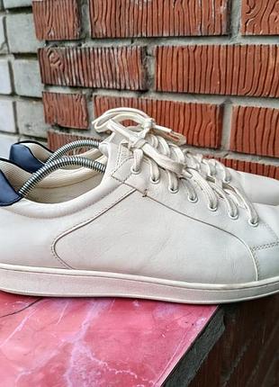 Кожаные мужские кеды cole haan grandprø (размер 47–48)
