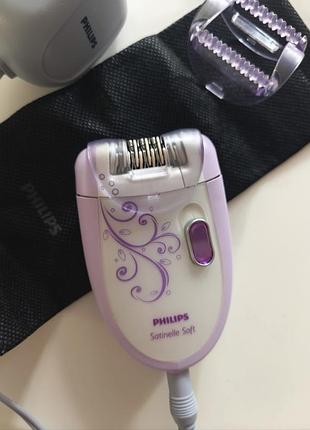 Эпилятор phillips satinelle soft эпилятор