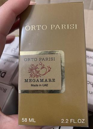 Новинка в стилі 🤎orto parisi megamare💣модний нішевий унісекс шлейфовий аромат мегамаре