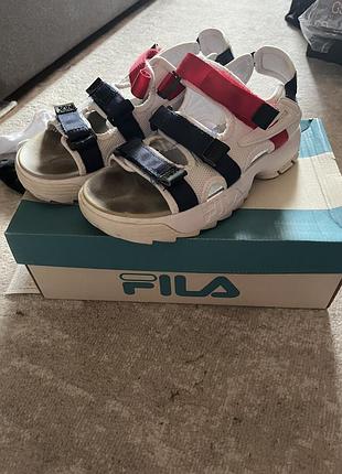Босоніжки дитячі fila  24. см устілкою
