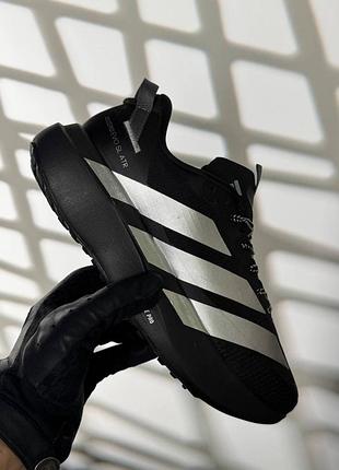 Мужские кроссовки adidas adizero evo sl atr black silver