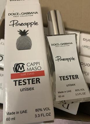 Парфум в стилі dolce & gabbana pineapple -дольче габана ананас тестер 60 мл