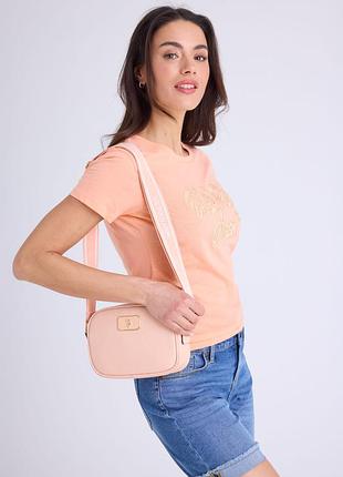 Жіноча сумка кросбоді u.s. polo assn з логотипом