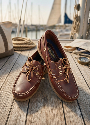 Жіночі шкіряні топсайдери timberland, 36 розмір