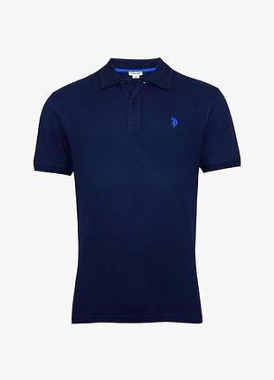 Поло u.s. polo assn оригінал xl сине 10/10