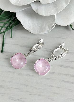 Сережки swarovski