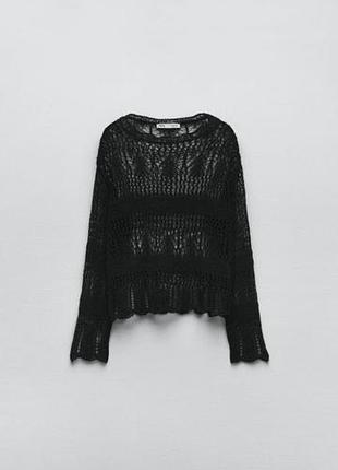 Светр-кольчуга zara 6