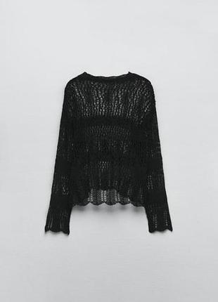 Светр-кольчуга zara 7