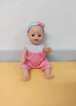 Оригінальна лялька baby born zapf creation, маленька біля 30 см,