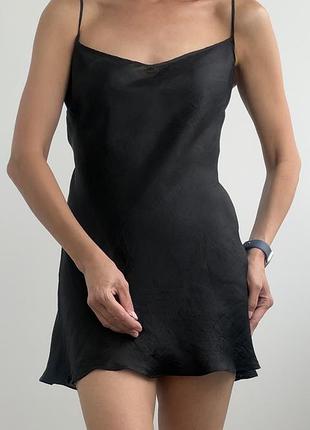 Коротенька шовкова сукня pretty eccentric, комбінація, нічна сорочка