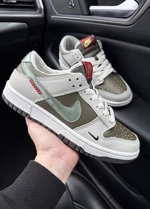 Стильные женские кроссовки nike dunk low "year of the snake"