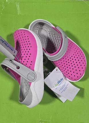 Сабо для дівчинки crocs literide c10