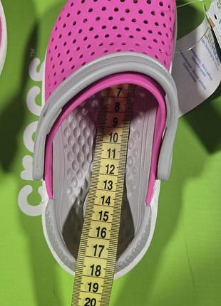 Сабо для девочки crocs literide c10 2