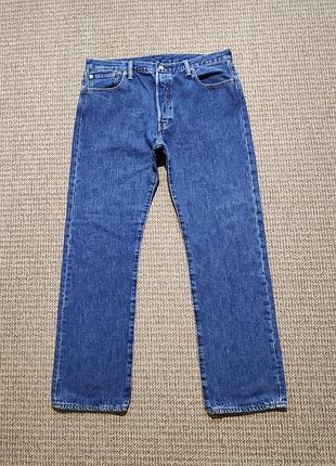 Levi's 501 джинсы straight оригинал (w36 l32)