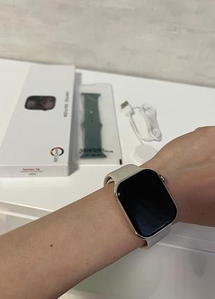 Смарт годинник series 10 mini 42mm золото глянець