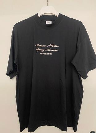 Футболка vetements 4seasons