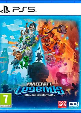 Гра minecraft legends deluxe edition (майнкрафт) ps5