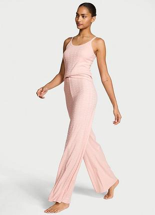 Пижама / пижамный комплект из майки и брюк heart pointelle. victoria’s secret. оригинал 🇺🇸