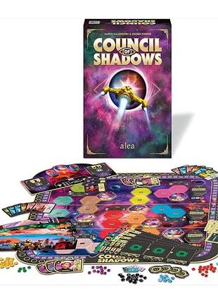 Настольная стратегическая игра alea council of shadows (ravensburger), 1–4 игрока, 14+, 60–90 мин