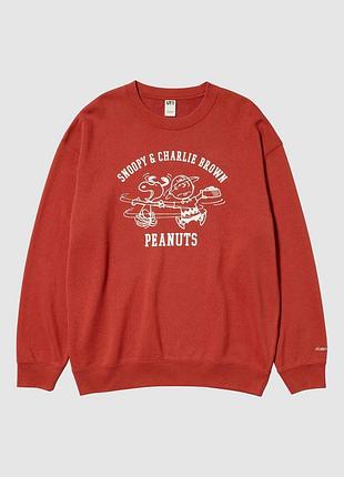 Свитшот uniqlo с принтом peanuts